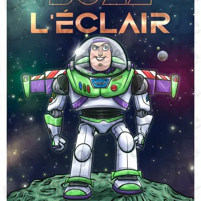 Buzz L'éclair – Art Print Édition Limitée