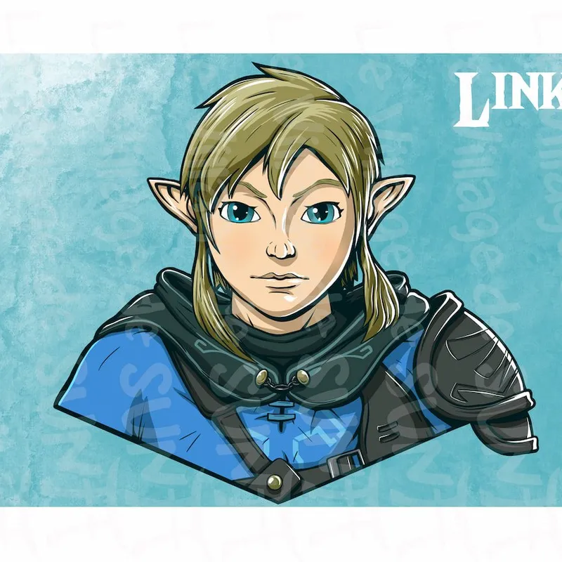Link – Art Print Édition Limitée — image 1