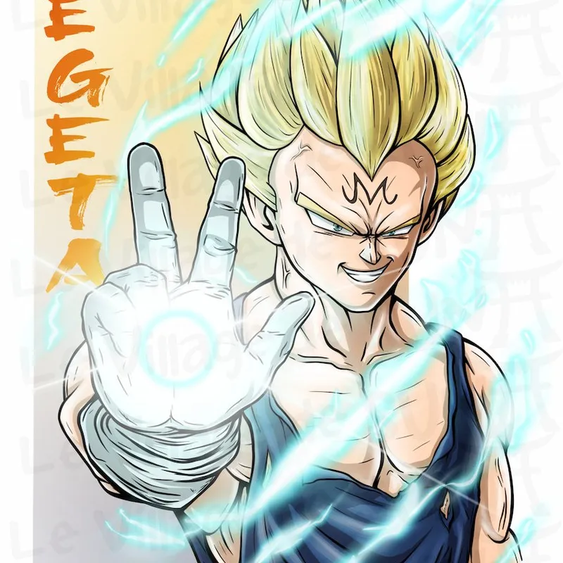 Vegeta – Art Print Édition Limitée — image 1