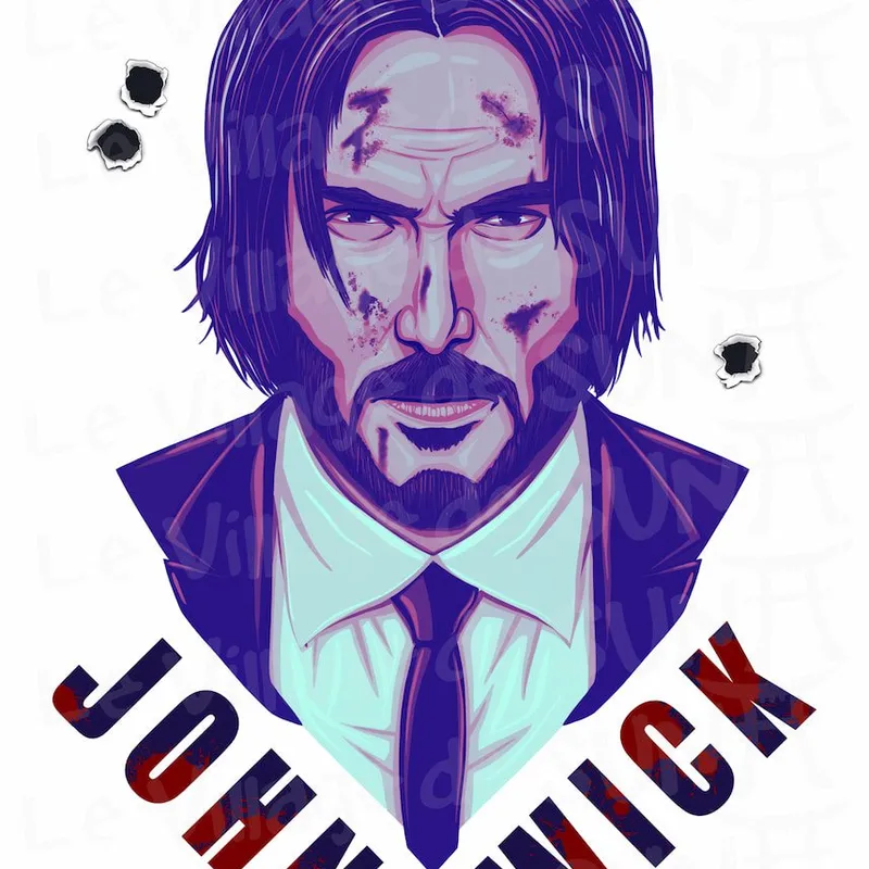 John Wick – Art Print Édition Limitée — image 1