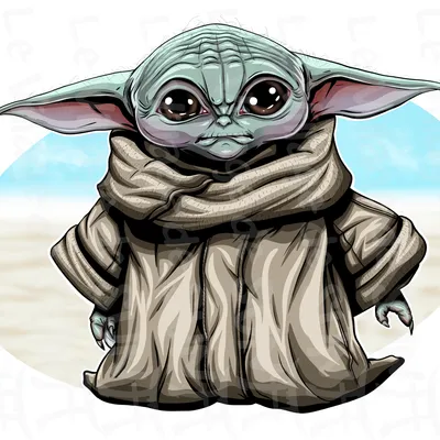 Grogu (Baby Yoda) – Art Print Édition Limitée