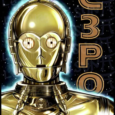 C3PO – Art Print Édition Limitée