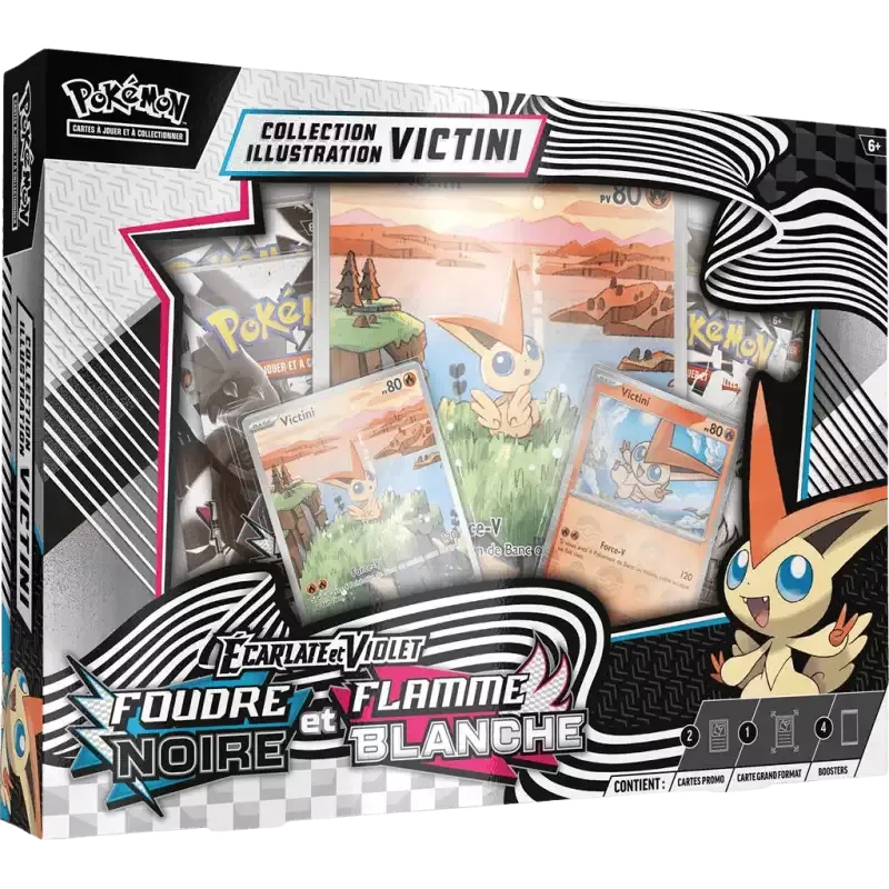 Pokémon - Coffret Victini - EV10.5 - Foudre Noire & Flamme Blanche - Français — image 1