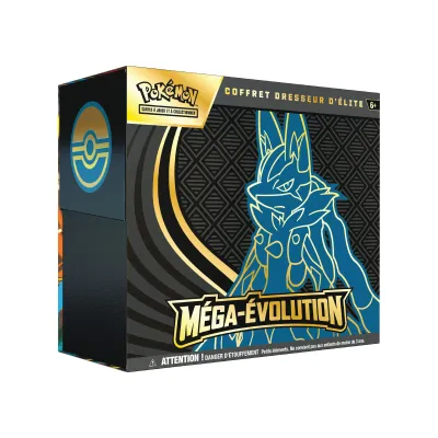 PRÉCO - Pokémon – Coffret Dresseur d'Élite – Méga Évolution – Lucario - Français