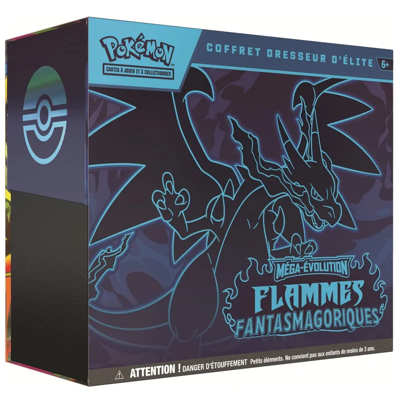 Pokémon – Coffret Dresseur d'Élite – Flammes Fantasmagoriques - Français — image 1