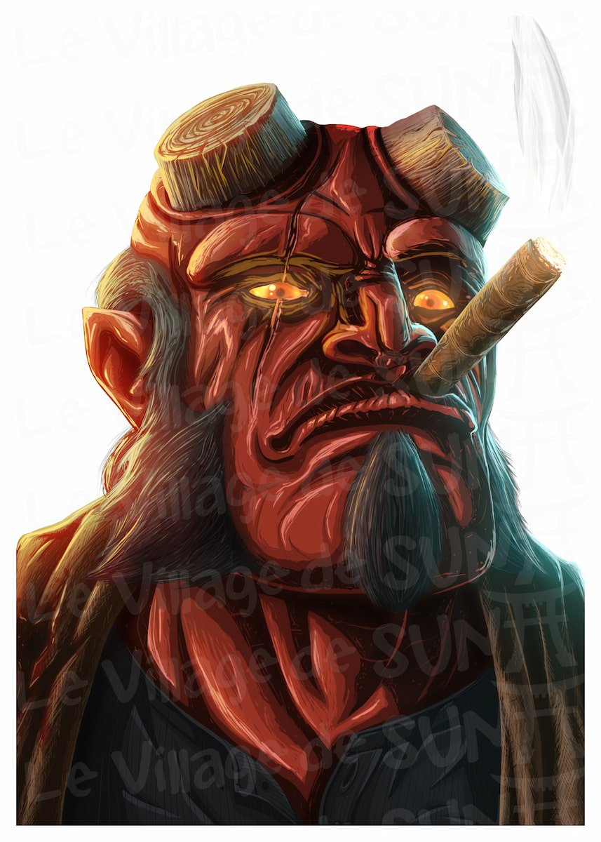 Hellboy – Art Print Édition Limitée (Copie)