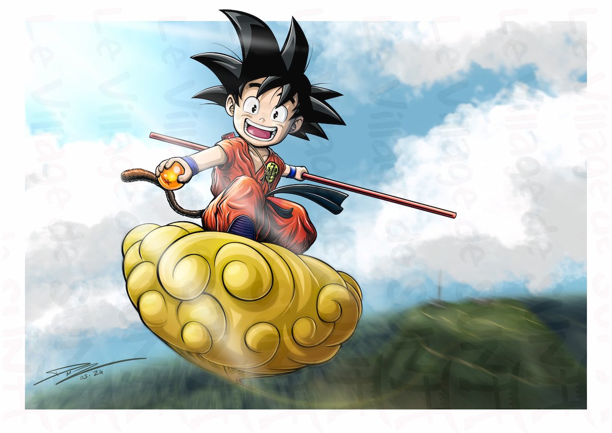 Goku – Art Print Édition Limitée