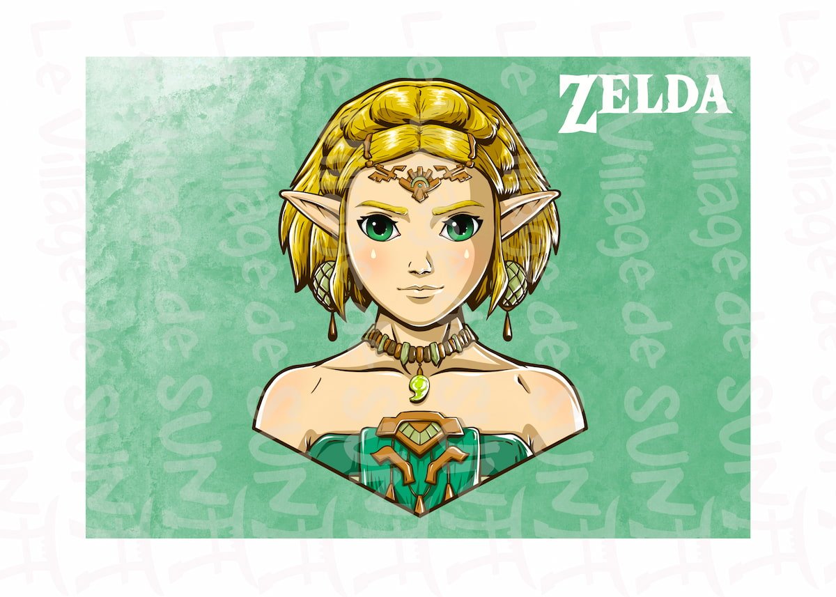 Zelda – Art Print Édition Limitée
