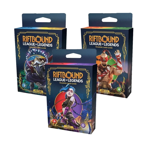 Riftbound - 3 Decks - Anglais