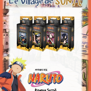Naruto Mythos TCG - Team Set - 4 exemplaires - Français 2e Edition